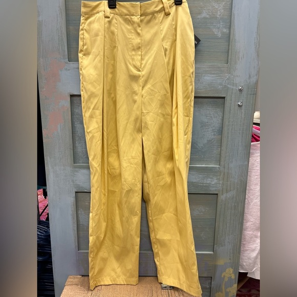 Nicole Williams English yellow pants - Picture 1 of 3